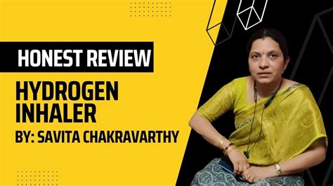 UdazH Hydrogen Inhaler Honest Review Mrs Savita Chakravarthy