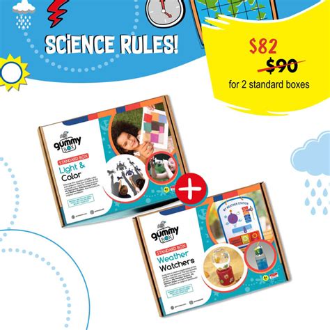 Bundle Science Rules Gummybox Singapore