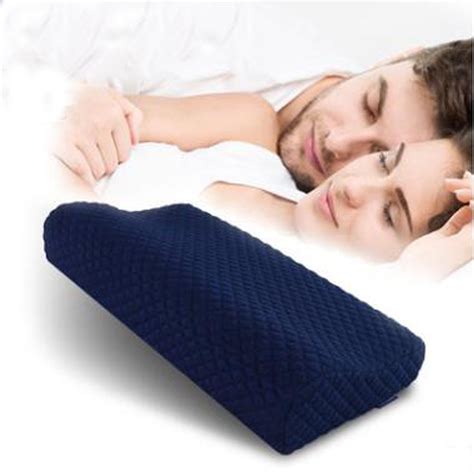 cervical orthopedic neck pillow memory foam slow rebound high low wave ...