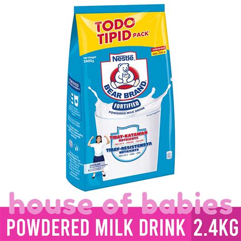 Bear Brand Fortified Powdered Milk Drink 24kg Lazada Ph