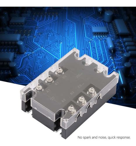 Ssr Ac To Ac Tsr 25aa H Relé De Estado Sólido Trifásico 25a