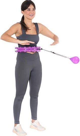 Hula Hop Z Wypustkami I Obci Nikiem Plus Size Hms Fioletowy