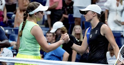 Us Open Ostapenko Stuns Swiatek To Make Quarters Tennis Majors