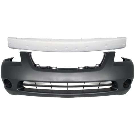 Geelife Set Of 2 Bumper Covers Fascias Front For Nissan 2002 2004