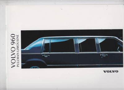 Volvo 960 Pullman Prospekt 1992 Histoquariat