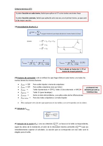 C Lculo De Secciones Criterio T Rmico Y De Ca Da De Tensiones Pdf