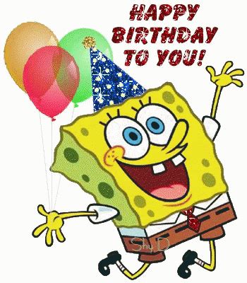 Spongebob Happy Birthday Spongebob Happy Birthday Horray