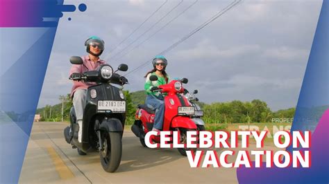 Asiknya Riding Ke Taman Wisata Lembah Hijau CELEBRITY ON VACATION 6