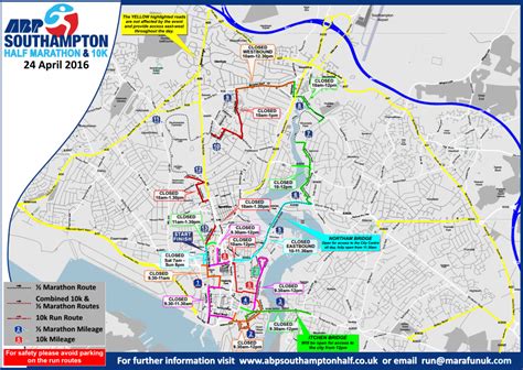 NEWS: Road closures - Southampton half marathon & 10k run on 24 April ...