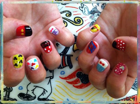 Character Nail Art Disney Disney Nails Nails