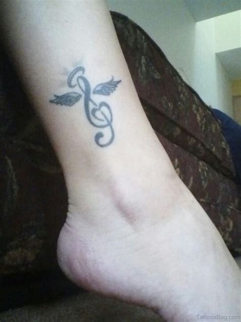 Cute Music Notes Tattoos On Ankle Tattoo Designs Tattoosbag