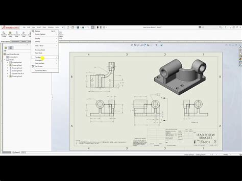 فیلم آموزشی آموزش SolidWorks نحوه ایجاد لایه در طراحی Solidworks با