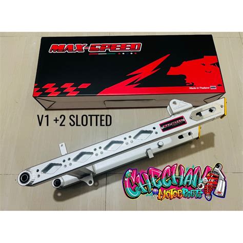 MAX SPEED SWING ARM DIAMOND CUT 2 3 WAVE 125 XRM 125 SMASH TMX