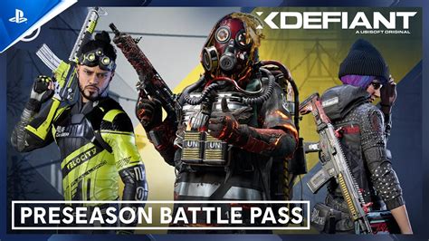 XDefiant Preseason Battle Pass Trailer PS5 Games YouTube