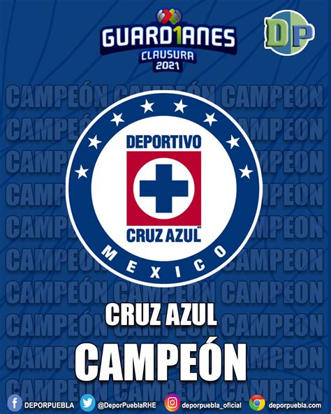 Deporpuebla Cruz Azul Campe N Del Torneo Guardianes