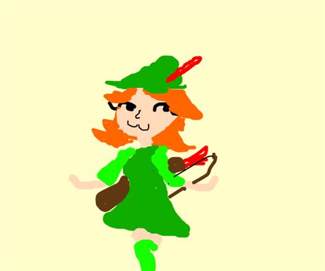 Cute Robin Hood - Drawception