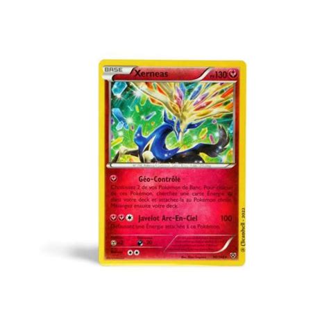 Carte Pokémon Xerneas 130 Pv 96 146 Xy Neuf Fr Cdiscount Jeux Jouets