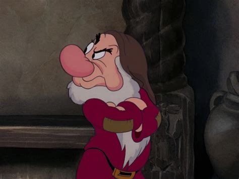 Grumpy Dwarf Disney