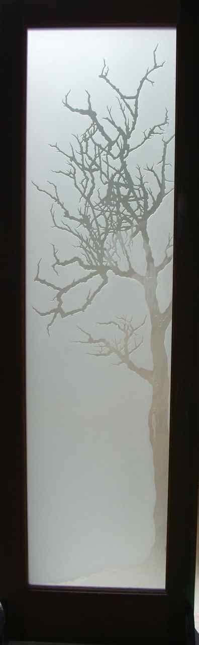 Frosted Glass Tree Sans Soucie Art Glass