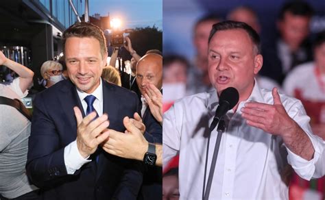 Wybory Gdzie Wygra Andrzej Duda Gdzie Wygra Rafa Trzaskowski