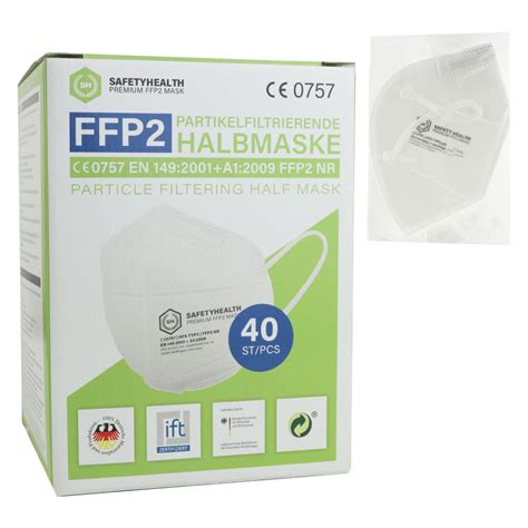 Safetyhealth Premium Ffp Mundschutz X Maske Schutzm