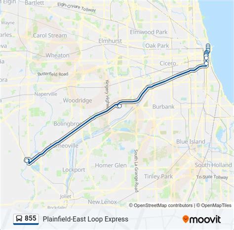 Ruta 855 horarios paradas y mapas Michigan Ave Descubra a emoção