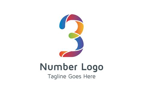 Number 3 Logo Graphic by TheHero · Creative Fabrica