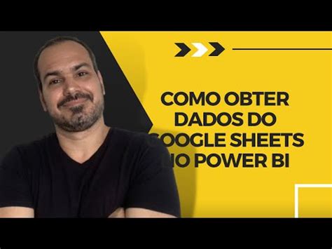 Power Bi Como Conectar O Power Bi No Google Sheets Youtube