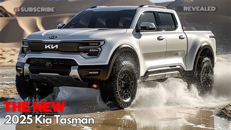 New 2025 Kia Tasman Unveiled The Most Powerful Luxury Pickup Truck