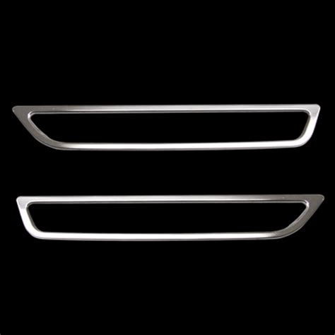 10 13 Ford Mustang Billet Front Side Marker Bezels Upr