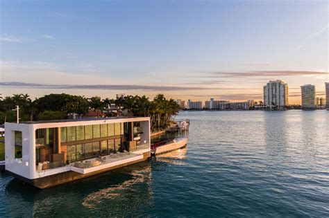 This 55m Floating Mansion In Miami Isnt An Average Houseboat