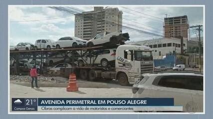 Obras Na Avenida Perimetral Geram Transtornos Para Usu Rios E