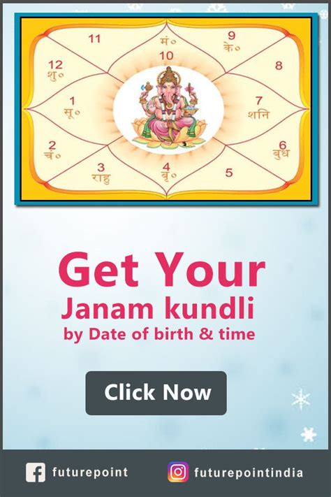 Janam Kundli By Date Of Birth And Time