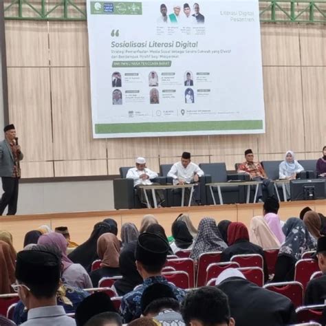 Pbnu Gelar Seminar Literasi Digital Bertajuk Produktif Di Media Sosial