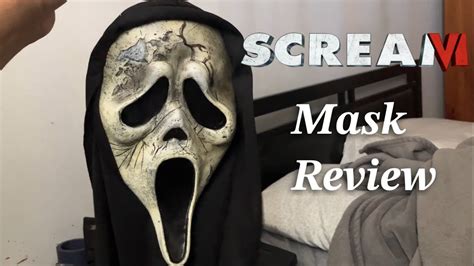 Fun World Scream 6 Aged Billy Loomis Ghostface Mask Review YouTube