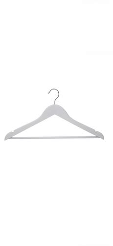 White Wooden Adult Coat Hanger Blanks R Us