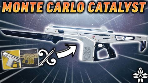 NEW Monte Carlo Catalyst How To Get And Is It Good Destiny 2 Season