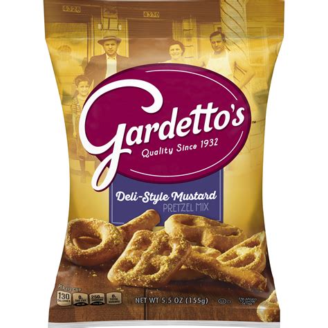 Gardettos™ Snack Mix Deli Style Mustard Pretzel 7 Ct 55 Oz