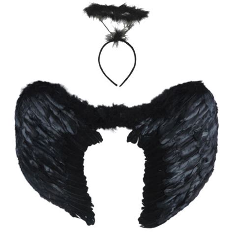 Black Feather Angel Wing Halo Set EBay