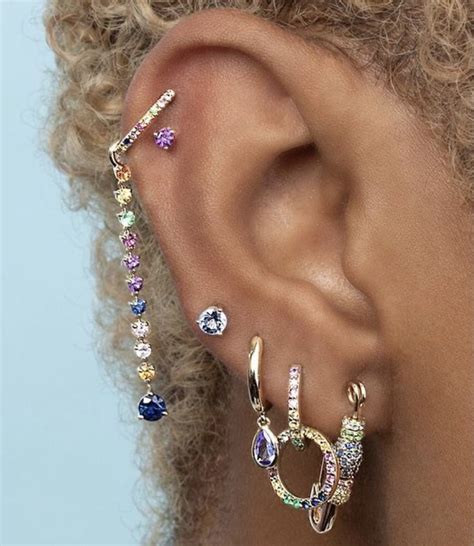 Pin By Hanna ☆ﾟ ･｡ On Acezzories Earings Piercings Ear Piercings