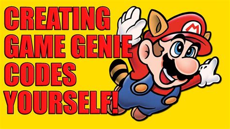 Creating Your Own Game Genie Codes YouTube