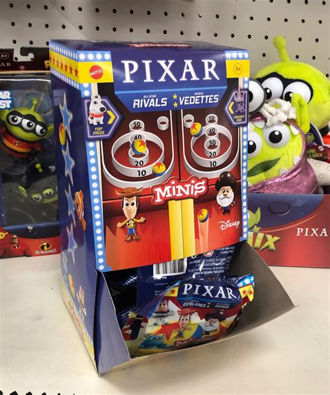 Dan The Pixar Fan PIXAR All Star Rivals Minis From Mattel With BLIND