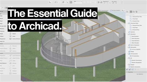 Archicad Training Course Essential Guide To Archicad