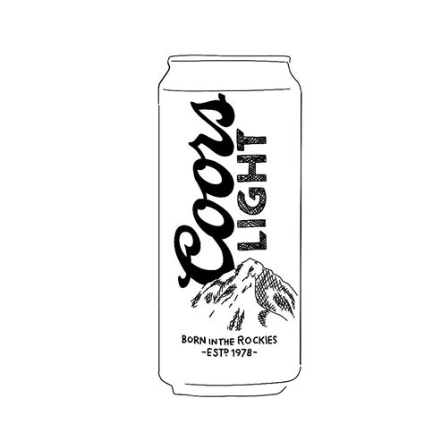 Coors Light Drawing