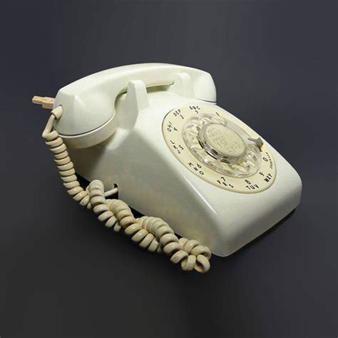 Northern Electric Itt White S Rotary Dial Telephone Telephone