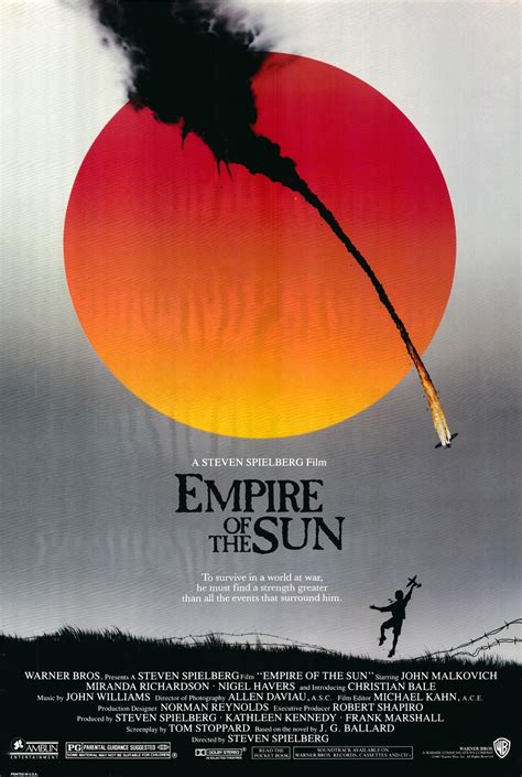 Empire Of The Sun 1987 One Sheet Poster Rolled Etsy