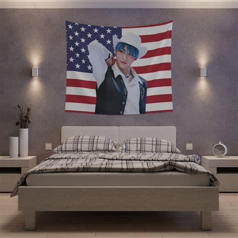 Choi Soobin Txt Kpop Flag Tapestry Kpop Flag Kpop Gifts Txt Etsy