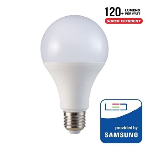 V Tac Pro Vt Lampadina Led E Classic Bulbo W Chip Samsung Sku