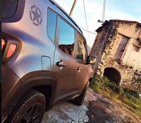 Adesivo Estrela Militar P Coluna Jeep Renegade Trailhawk Mercado Livre