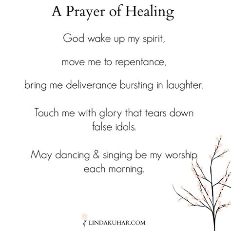 A Prayer of Healing | Linda Kuhar, Christian Life Coach